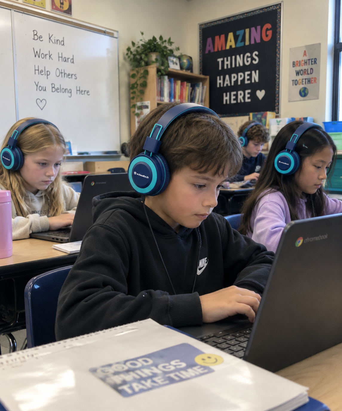 SchoolTech products in use